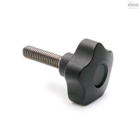 Stainless Steel Threaded Stud, With Cap, VCT.25-SST-p-M5x16-C9